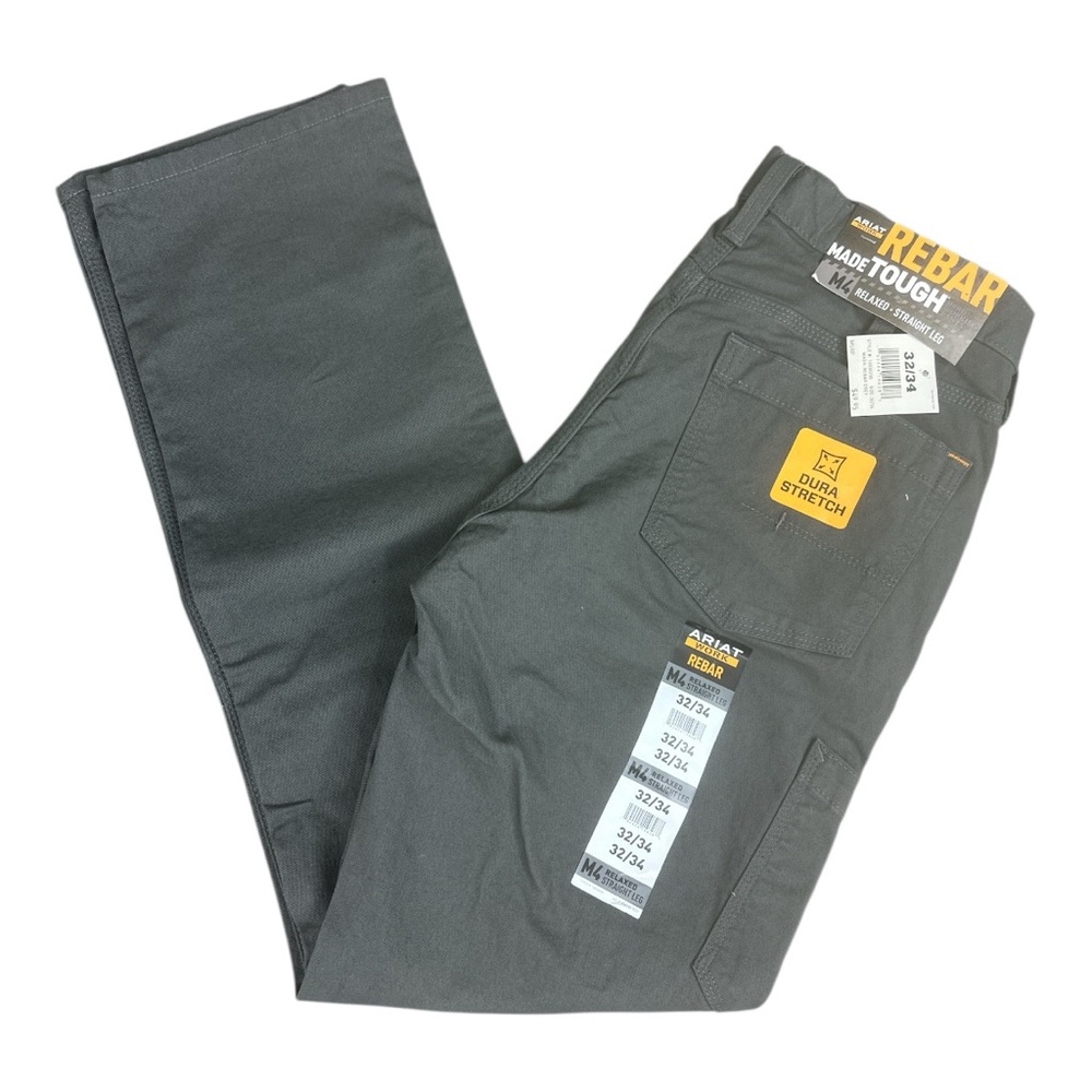 SOLD Ariat Men’s Rebar M4 Durastretch Relaxed Straight Pants #10030250 32x34